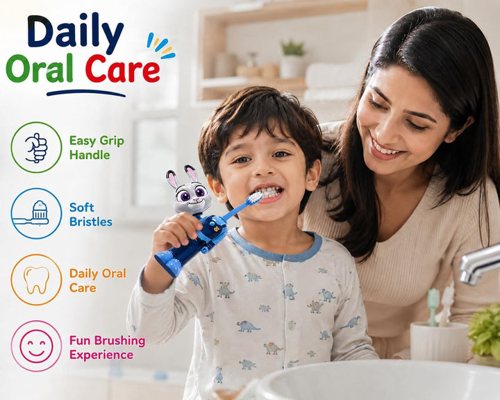 Zootopia Kids Toothbrush for Toddlers & Babies