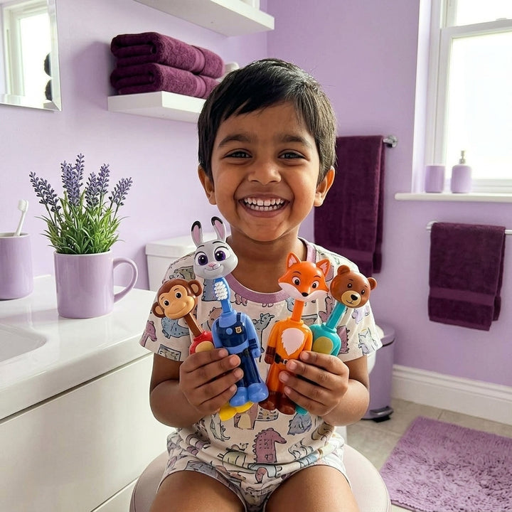 Zootopia Kids Toothbrush for Toddlers & Babies